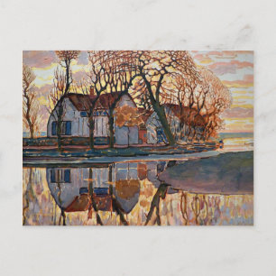 Mondrian - Farm near Duivendrecht Postcard