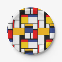 Mondrian Geometric Minimalist Comopsition Modern