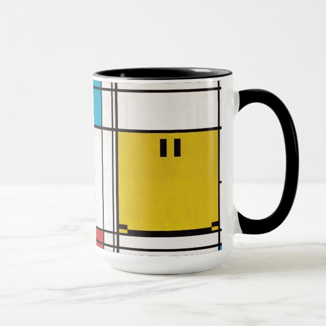 mondrian happy face mug (Right)