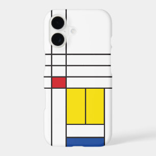 Mondrian II Minimalist De Stijl Modern Art Design