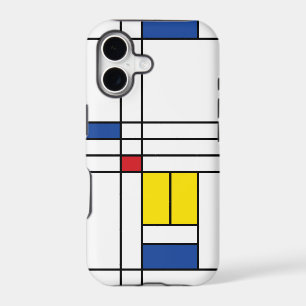 Mondrian II Minimalist De Stijl Modern Art Design