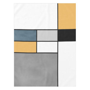 Mondrian inspiration tablecloth