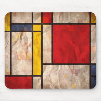Mondrian Inspired Mouse Pad