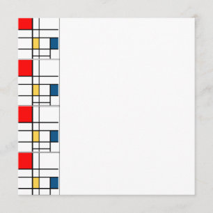 Mondrian Invitation