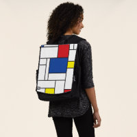 Mondrian Minimalist Geometric De Stijl Modern Art