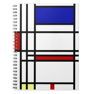 Mondrian Modern Art Notebook