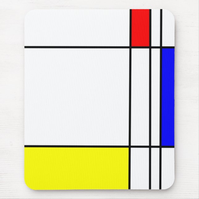 Mondrian Mousepad (Front)