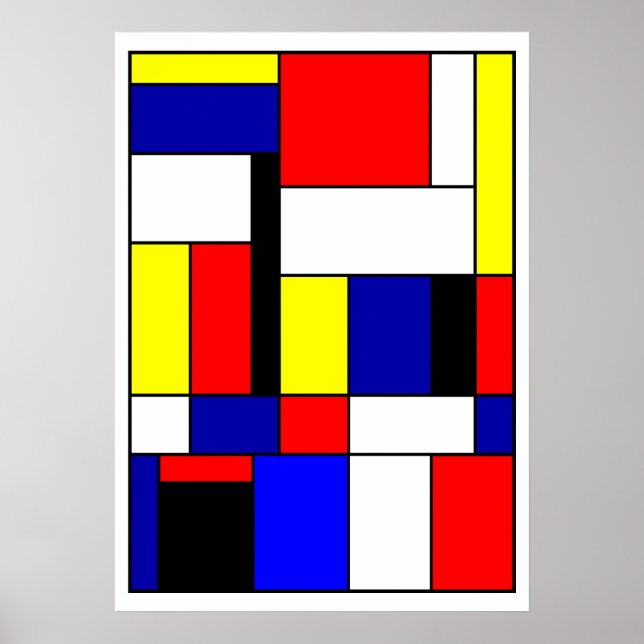 Mondrian No. 42 Poster (Front)