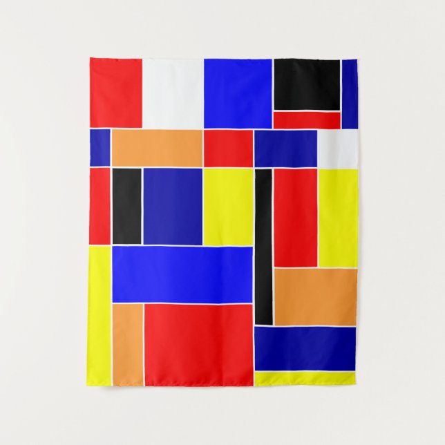 Mondrian No. 48 Medium Tapestry (Front)