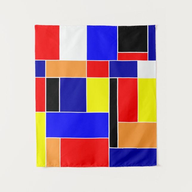 Mondrian No. 48 Small Tapestry (Front)