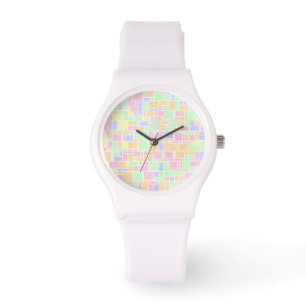 Mondrian Pastel Watch