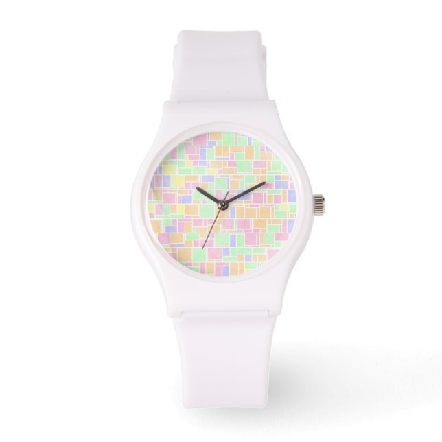 Mondrian Pastel  Watch (Front)
