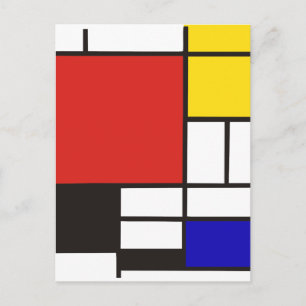 Mondrian Postcard