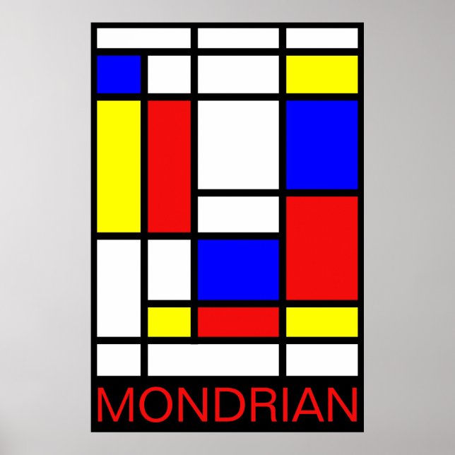 Mondrian Poster (Front)