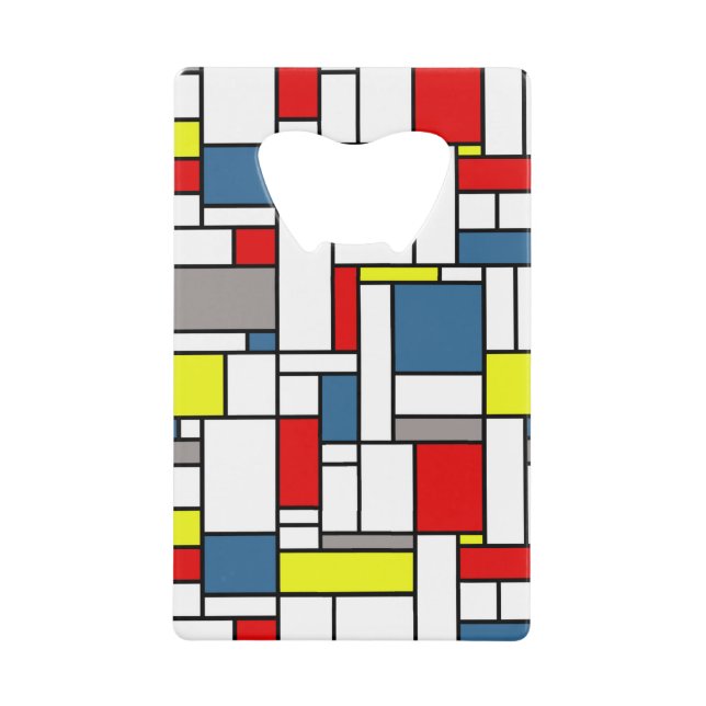 Mondrian style design (Front)