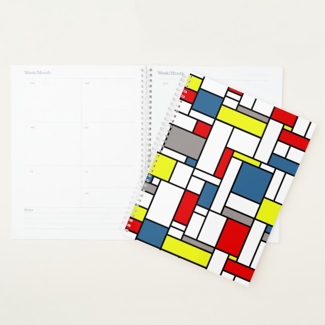 Mondrian style design planner (Display)