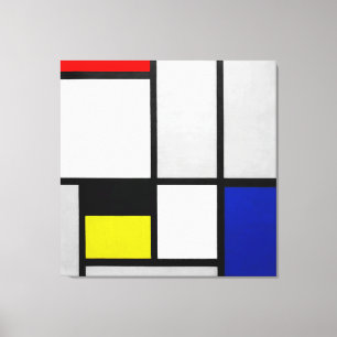 MONDRIAN - TABLEAU No. III - 1922-1925 - De Stijl Canvas Print