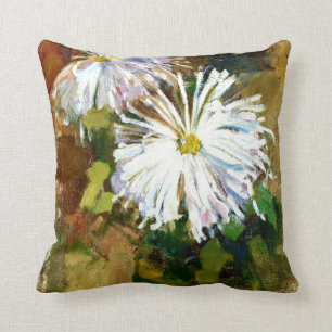 Mondrian - Two Chrysanthemums Cushion