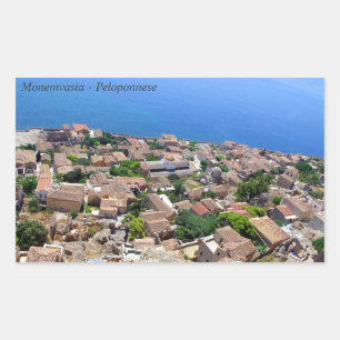 Monemvasia – Peloponnese Rectangular Sticker