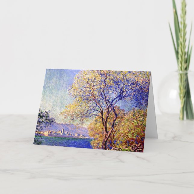 Monet - Antibes Seen from the Salis Gardens Card (Front)