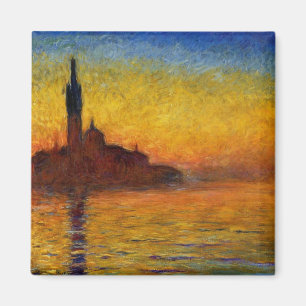 Monet Art Venice Impressionist Painting Magnet