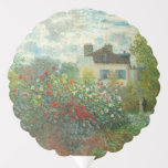 Monet Artists Garden in Argenteuil Painting Balloon<br><div class="desc">Claude Monet - The Artist's Garden in Argenteuil (A Corner of the Garden with Dahlias) by Claude Monet,  1873 at the National Gallery of Art. A beautiful outdoor scene by the father of Impressionism.</div>