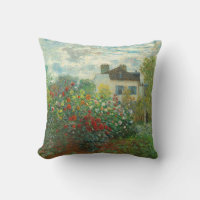 Monet Artists Garden in Argenteuil Painting