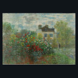 Monet Artists Garden in Argenteuil Painting Cutting Board<br><div class="desc">Claude Monet - The Artist's Garden in Argenteuil (A Corner of the Garden with Dahlias) by Claude Monet,  1873 at the National Gallery of Art. A beautiful outdoor scene by the father of Impressionism.</div>