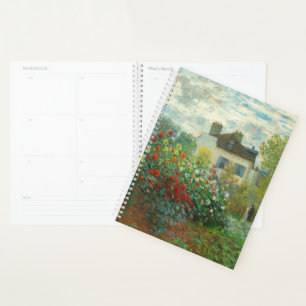 Monet Artists Garden in Argenteuil Painting Planner