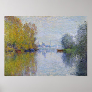Monet - Automne Sur La Seine Argenteuil 1873 Poster