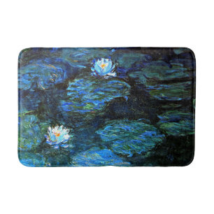 Monet - Blue Water Lilies Bath Mat