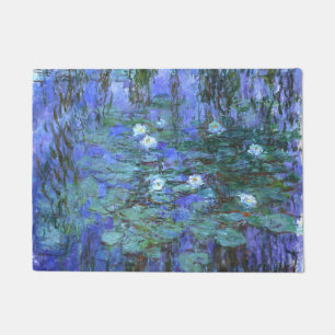 Monet Blue Water Lilies Fine Art Doormat