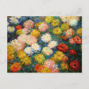 Monet - Chrysanthemums, 1897 Postcard