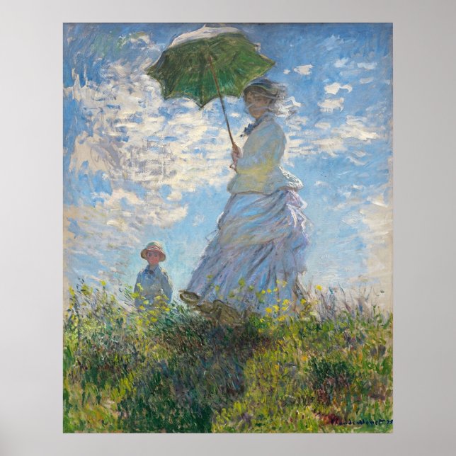 MONET Claude Artist Art Painter Oil Painting Canva Poster (Front)