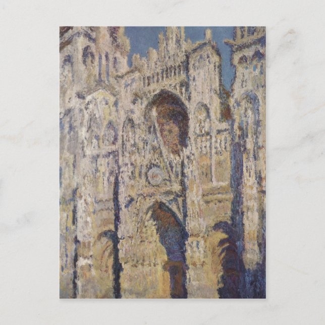 Monet, Claude Kathedrale von Rouen (Das Portal und Postcard (Front)