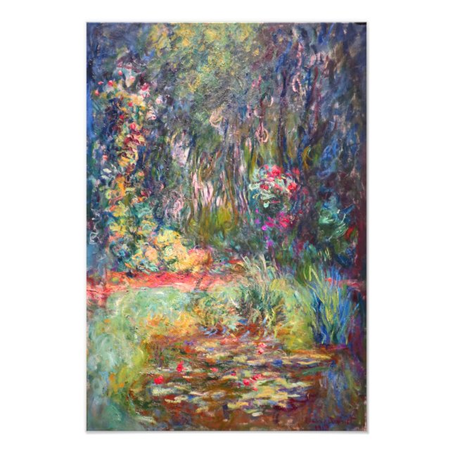 Monet Corner of Water Lily Pond Photo Print (Front)
