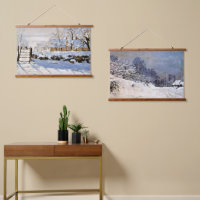 Monet famous winter landscape paintings
