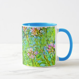 Monet floral painting: Agapanthus flowers Mug
