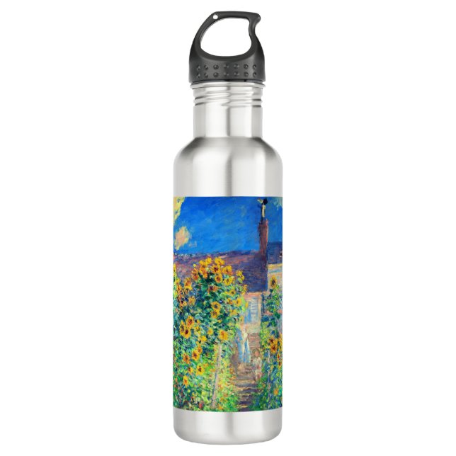 Monet Flower Garden 710 Ml Water Bottle (Front)