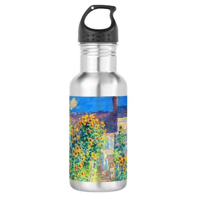 Monet Flower Garden 710 Ml Water Bottle (Front)
