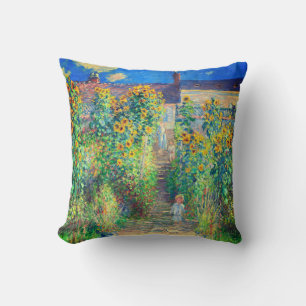 Monet Flower Garden Cushion