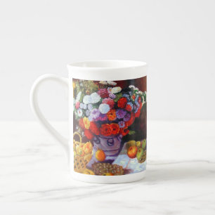 Monet Flowers and Fruit Bone China Mug