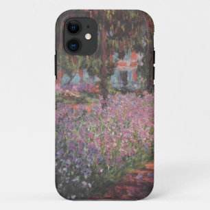 Monet flowers Artist Garden Giverny vines art iPhone 11 Case