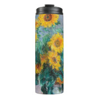 Monet France Bouquet Sunflowers Impressionist Peop