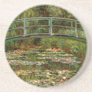 Monet French Japanese Bridge Giverney Coaster