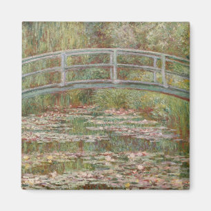Monet French Japanese Bridge Giverney Magnet