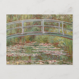 Monet French Japanese Bridge Giverney Postcard