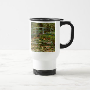 Monet French Japanese Bridge Giverney Travel Mug