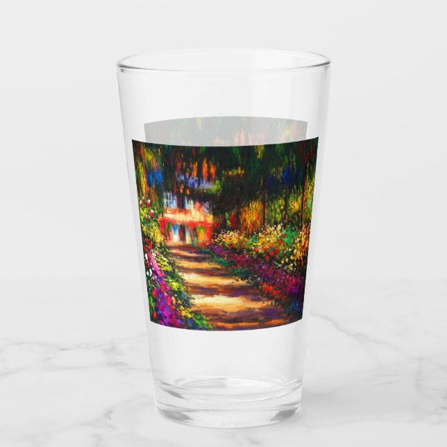 Monet Garden at Giverny Glass (Front)