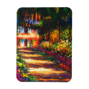 Monet Garden at Giverny Magnet